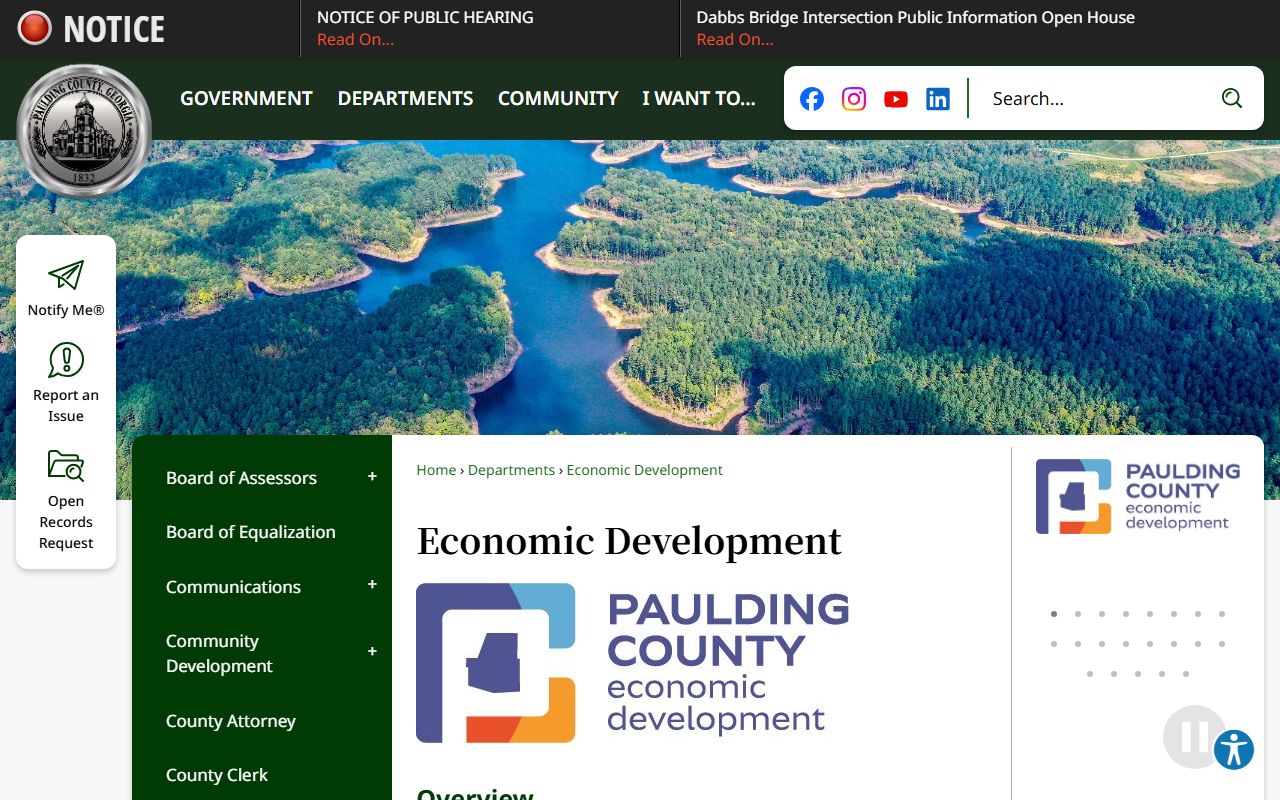 Paulding County court records local growth context
